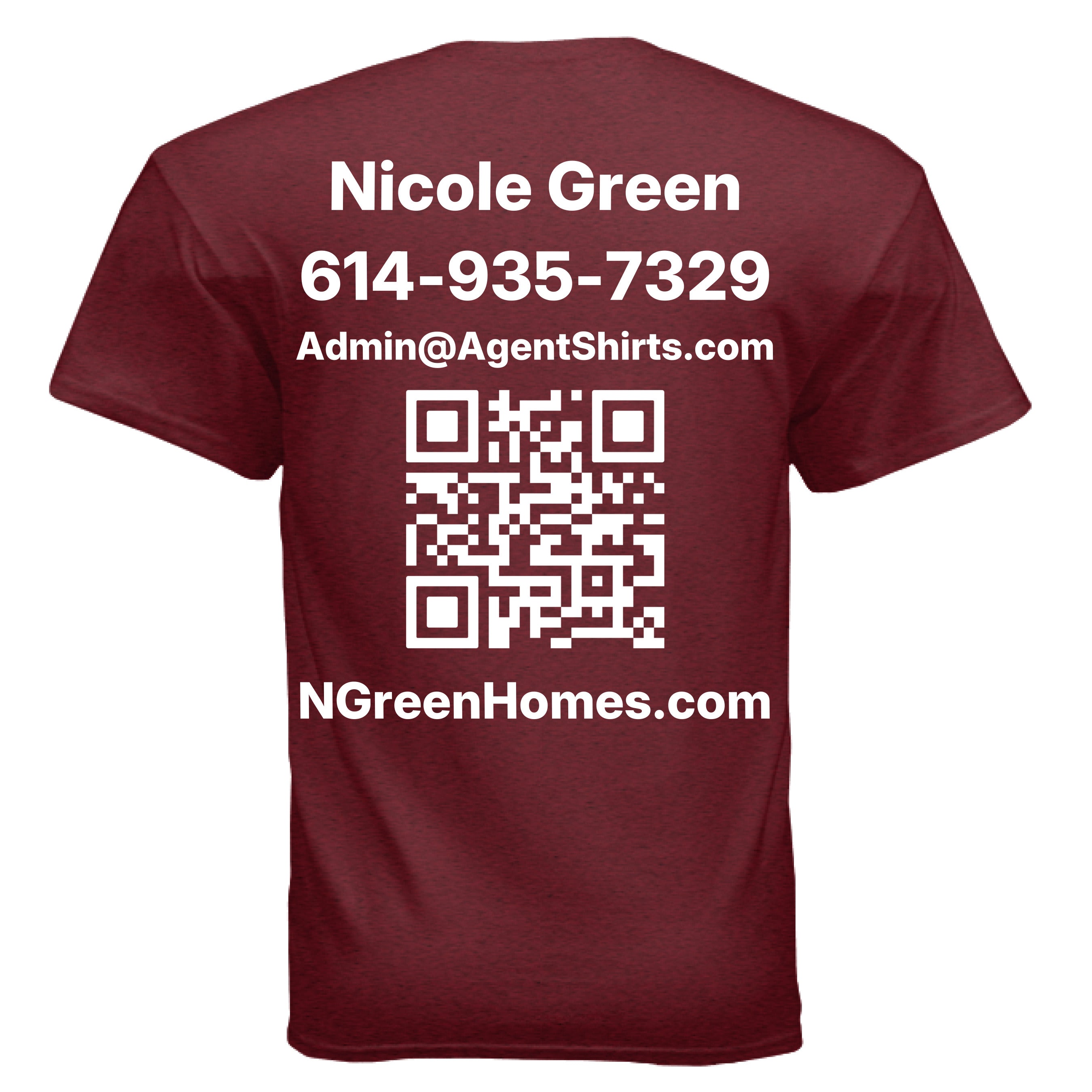 ANTIQUE CHERRY RED - BACK