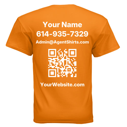 SAFETY ORANGE - BACK