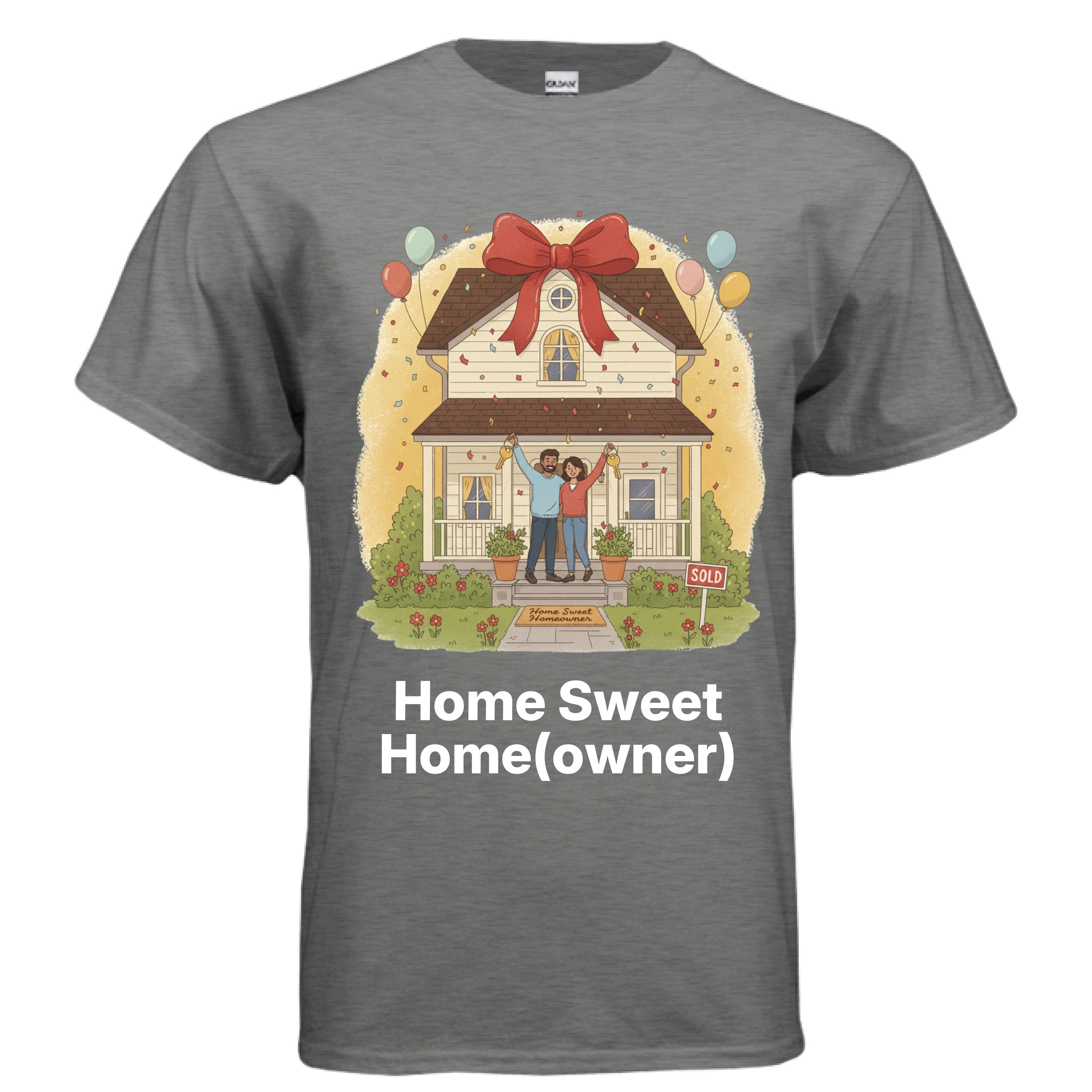 GRAPHITE HEATHER - FRONT